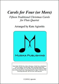 Carols for Four (or More) - Flute Quartet P.O.D cover Thumbnail